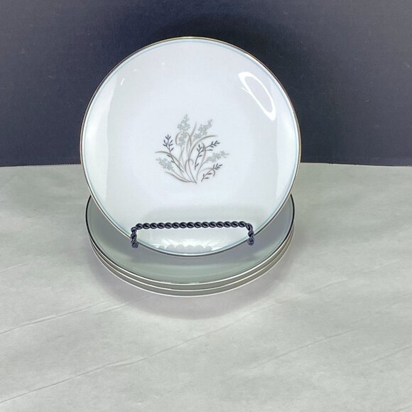 Vintage Noritake China Taryn Bread and Butter Plate  Set of 4 - Picture 1 of 11